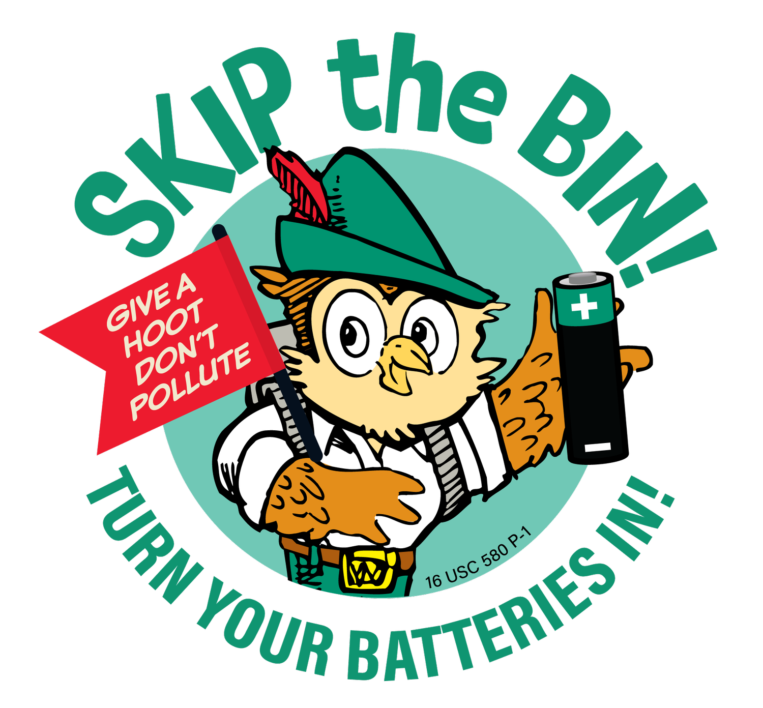 Woodsy Owl – NWRF & Battery Safety Now